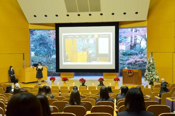 聖心女子大学が1年次生のための「クリスマスの集い」を実施 — コロナ禍における学生支援の一環