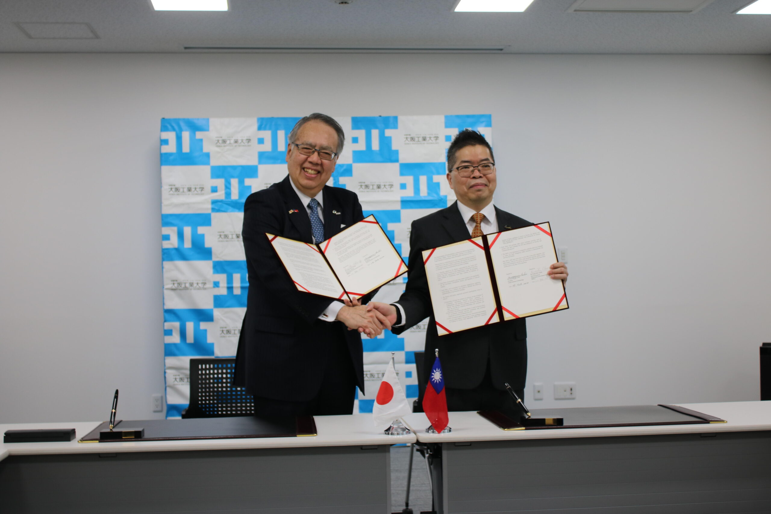 大阪工業大学と台湾経済部が就職支援の覚書を締結