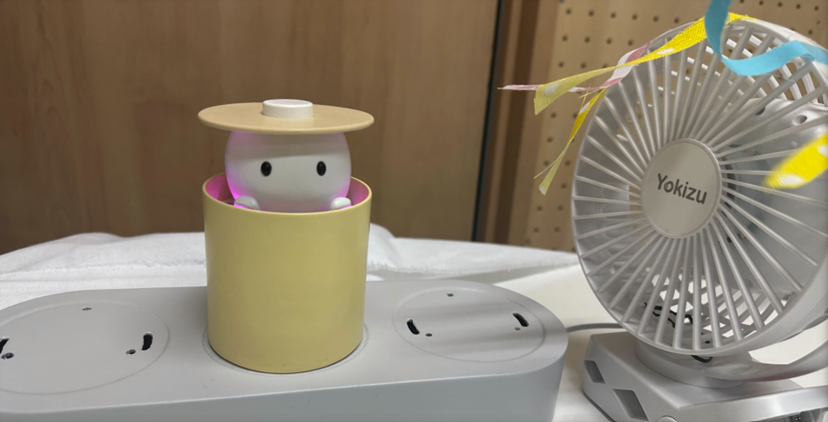 追手門学院大学の高橋英之准教授らが開発したスイッチロボット「ぽっちゃん」が日本科学未来館の常設展示「ハロー! ロボット」に7月2日から登場