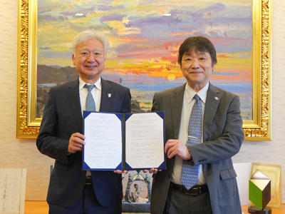 学校法人湘南学園中学校高等学校と教育連携協定を締結