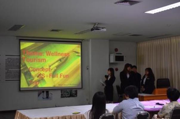 追手門学院大学の学生が12月5日にタイ観光の日本人誘致策を旅行会社に公開プレゼン — 海外研修「タイ国際協力プログラム」の一環、有機農業ファームとシルク産業に注目