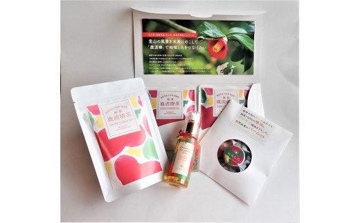 大妻女子大学・細谷夏実教授のゼミ生らが穴水町と共同で商品化につなげた「鹿波産椿オイルと茶葉のギフトセット」が、ふるさと納税の返礼品に採用–第10回いしかわエコデザイン賞2020（サービス領域）銅賞を受賞