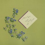 実践女子学園創立者・下田歌子ゆかりの「春月の歌と笹りんどうの風呂敷（復刻版）」を作製