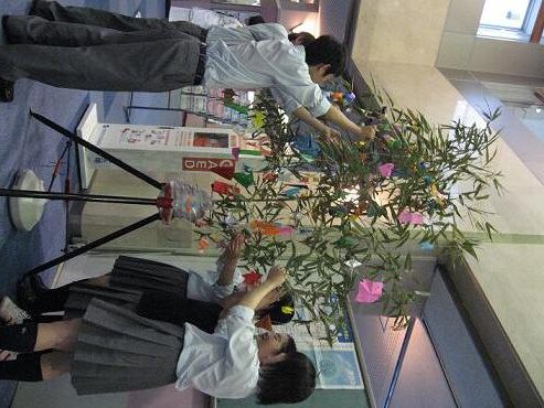 東邦大学医療センター佐倉病院が、6月27日～7月7日まで「七夕飾り」を開催――千葉県立佐倉西高等学校との共同イベント