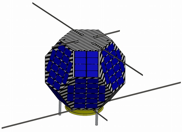 九州工業大学提案の深宇宙通信実験機「しんえん２」が、平成２６年秋期に打ち上げ予定の「はやぶさ２」に相乗りする小型副ペイロードとして合格