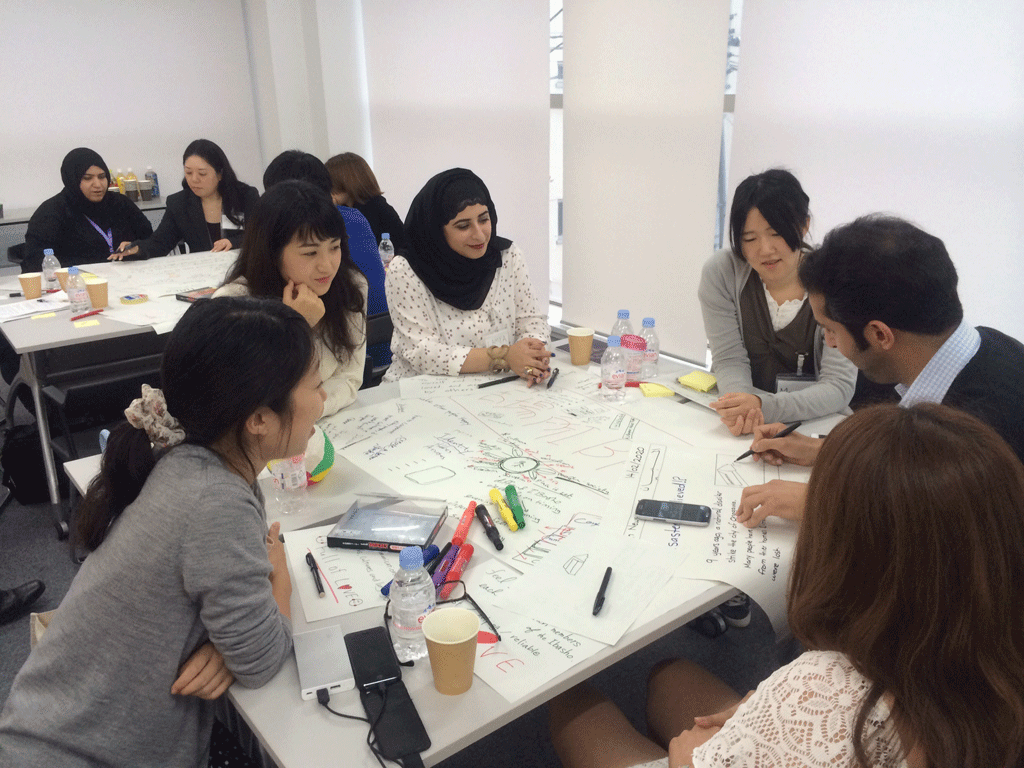 神田外語大学の学生4名と職員2名が国際交流基金主催の「中東グループ招へいプログラム」に参加