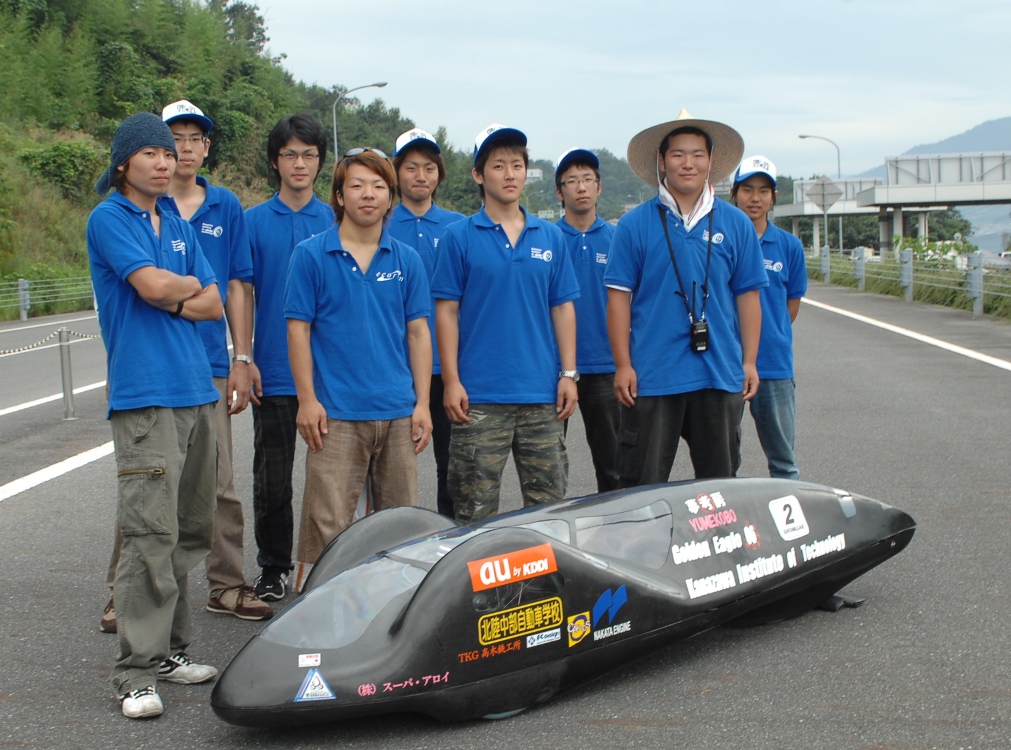 金沢工業大学夢考房エコランプロジェクトが大学クラス優勝――「第１３回スーパーマイレッジカーチャレンジ広島」
