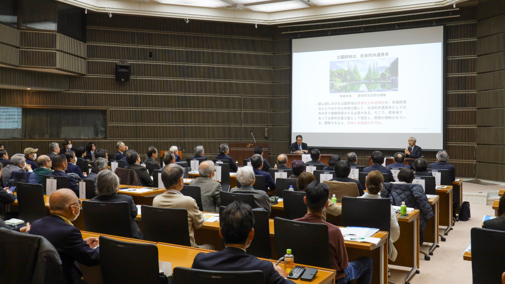 創立60周年記念特別講演会― 未来へつなぐ、確かな一歩。「個の繁栄」から「公共の幸い」をつくりだす商学へ ―