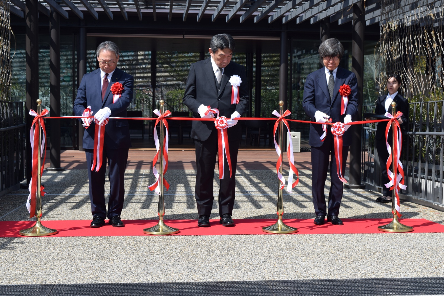 神戸女学院大学が新棟「小林季子記念館」の完成を記念し献堂式を挙行 ― 心理相談室、心理実験室、学生の交流の場「めぐみコモンズ」を有する新施設が4月から供用開始