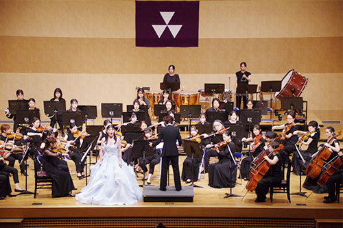 【7月12日(日)】同志社女子大学学芸学部音楽学科オーケストラコンサートを開催