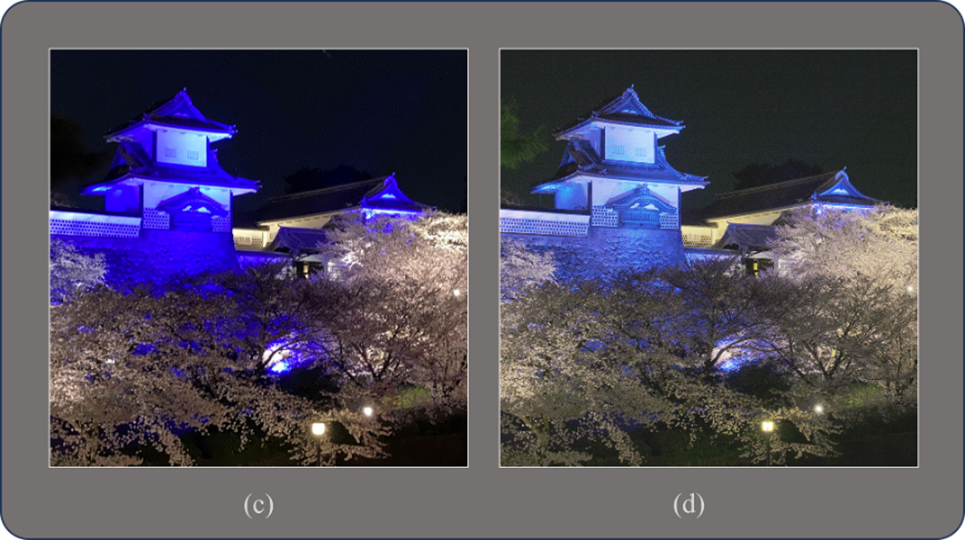 見たままの印象で夜景が印刷できる技術がさらに進化。　逆光でも室内を「見たまま」を再現する新技術を開発。金沢工業大学大塚作一教授の研究グループ