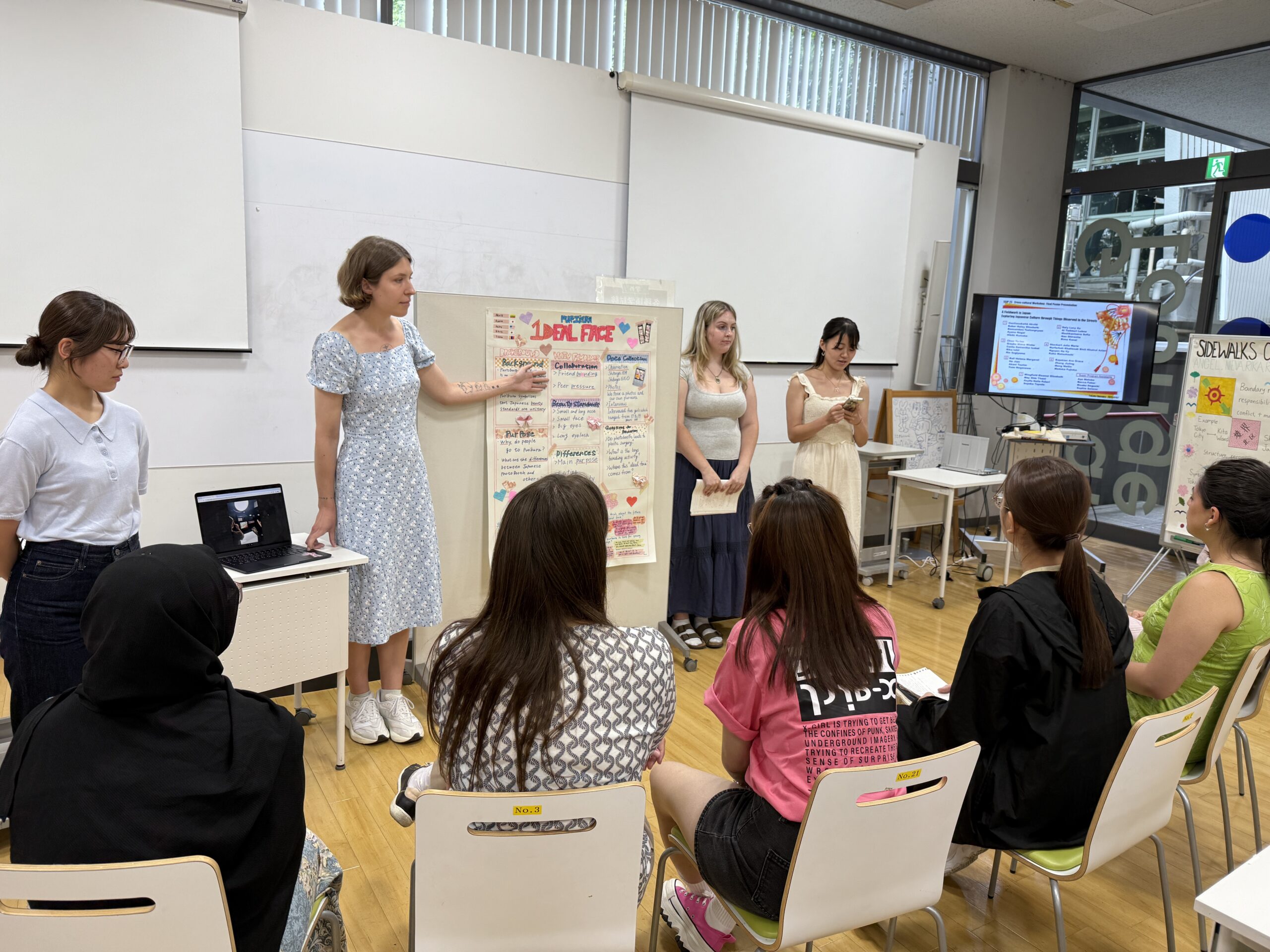 12か国の留学生と全編英語で行う国際共修プログラム　約2週間の協働学習の成果を発表するポスターセッションを7/1に開催–昭和女子大学