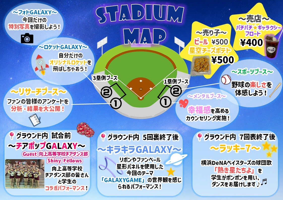 【産業能率大学×横浜DeNAベイスターズ コラボ授業】学生プロデュースによるイースタン・リーグ公式戦「GALAXY GAME」が2026年6月27日（土）に開催決定！～五感で楽しむ限定コラボフードやユニークな体験型ブースで球場を盛り上げる〜
