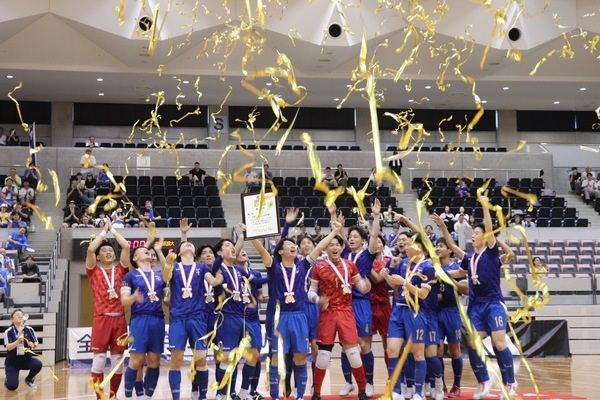 大阪成蹊大学 フットサル部が「第22回全日本大学フットサル大会」で優勝　５年連続大学日本一を達成